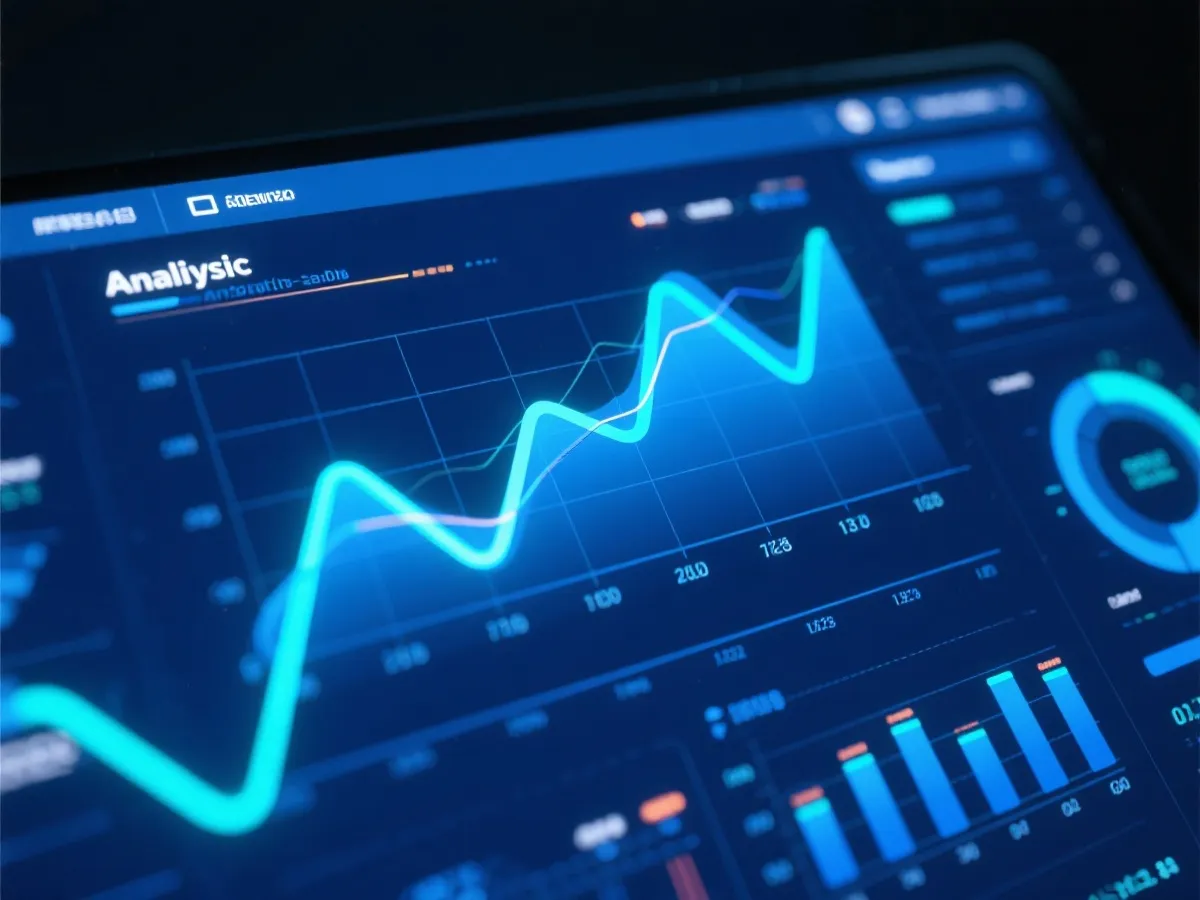 走势与数据内容示意图